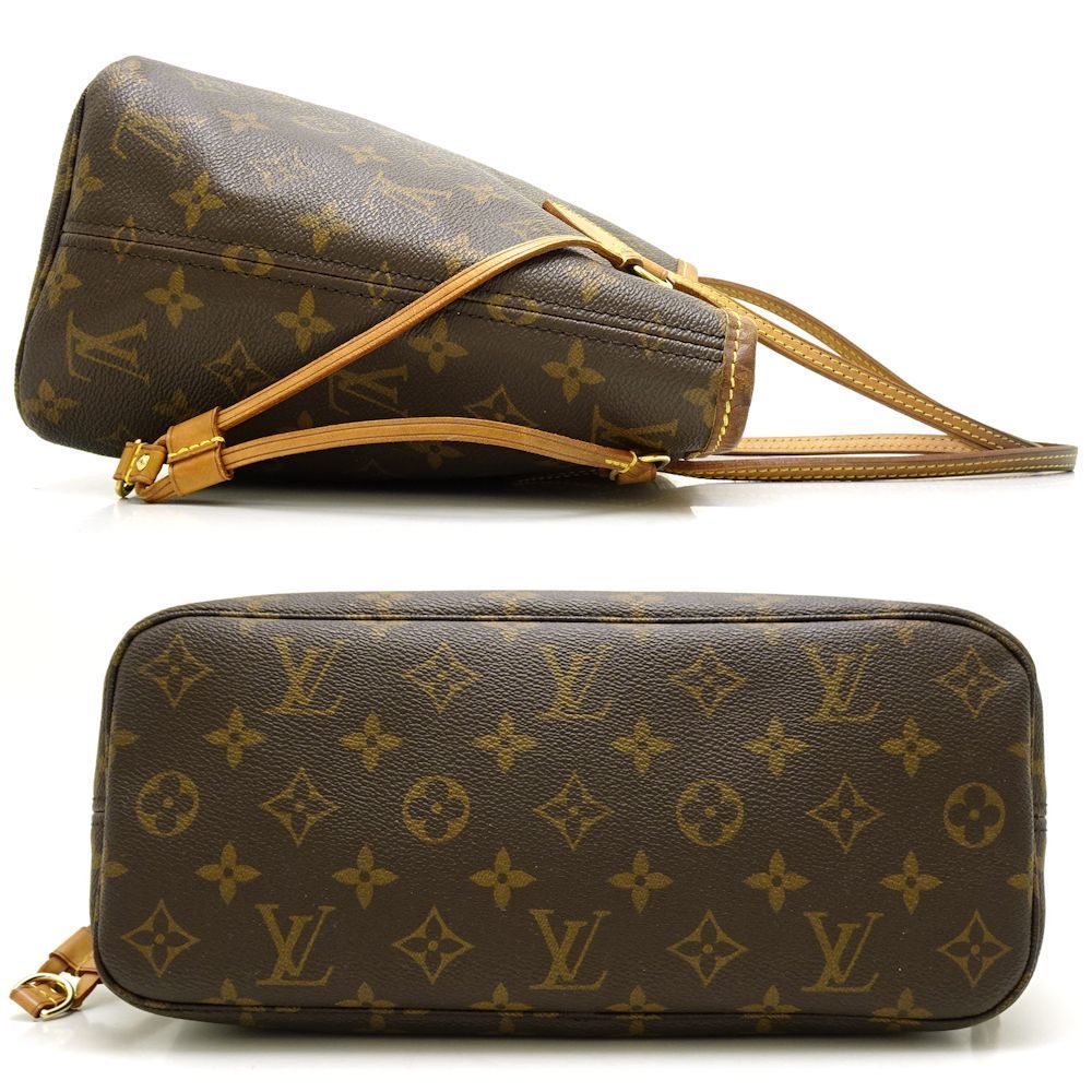 Louis Vuitton Monogram Neverfull PM Brown Tote Bag - Picture 2 of 8